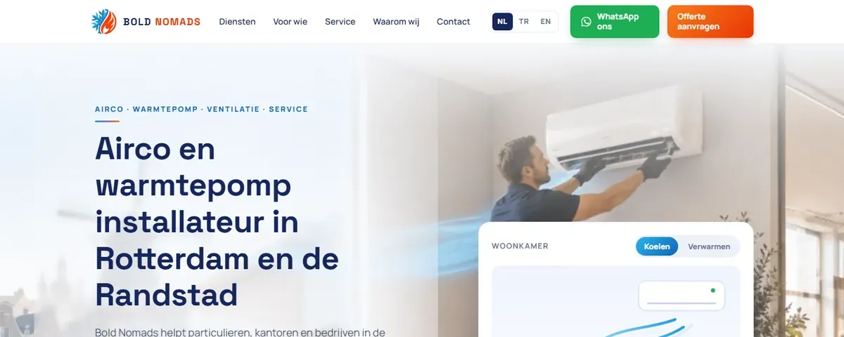 Bold Nomads: website